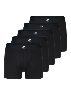 Foto van product City Life Boxershorts 'City Life 5-pack men's jersey trunks boxer shorts economy pack M - XXL' zwart