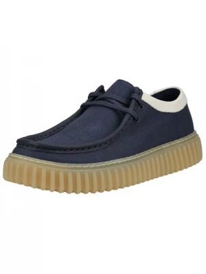 Foto van product CLARKS Mocassins donkerblauw / wit