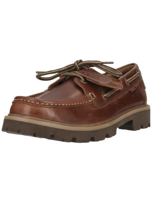 Foto van product CLARKS Veterschoen 'Cleyhill Boat' donkerbruin