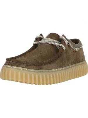 Foto van product CLARKS Veterschoen 'Torhill' olijfgroen