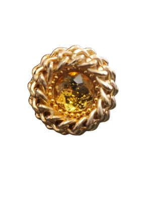 Foto van product CLAUDIA DE ROSA JEWELRY Ring 'Sunlight Nest' citroengeel