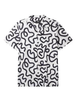 Foto van product Clean Cut Copenhagen Overhemd 'Cleave' navy / wit