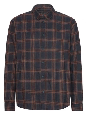 Foto van product Clean Cut Copenhagen Overhemd 'Dylan' navy / lichtbruin