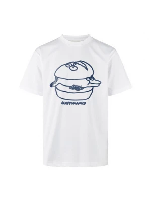 Foto van product Cleptomanicx Shirt 'Fischburger' wit