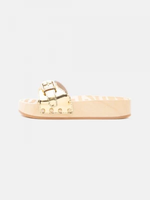 Foto van product Clogs MOSCHINO goudkleurig