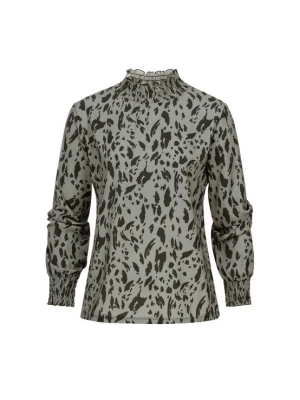 Foto van product Cloud5ive Blouse olijfgroen / zwart