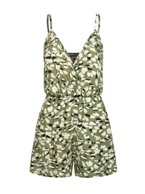 Foto van product Cloud5ive Jumpsuit crème / olijfgroen / zwart