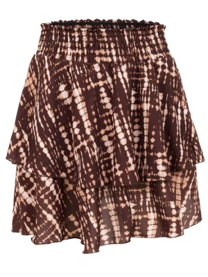 Foto van product Cloud5ive Rok beige / chocoladebruin