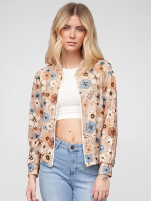 Foto van product Cloud5ive Tussenjas beige / lichtblauw / donkerbruin / abrikoos