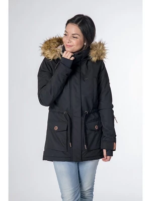 Foto van product CNSRD Winterjas 'ABBEY FLORA' zwart
