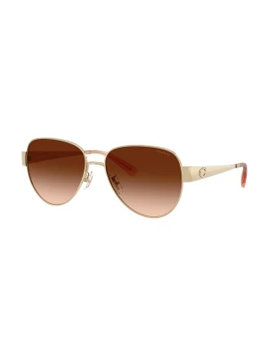 Foto van product COACH Zonnebril 'CDP37' ombergrijs / goud
