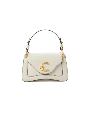 Foto van product Coccinelle Handtas 'C-Me Calf 21x12x6 cm' parelwit