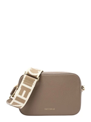Foto van product Coccinelle Schoudertas 'Tebe' ivoor / goud / taupe