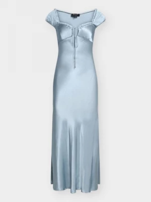 Foto van product Cocktailjurk bardot blauw