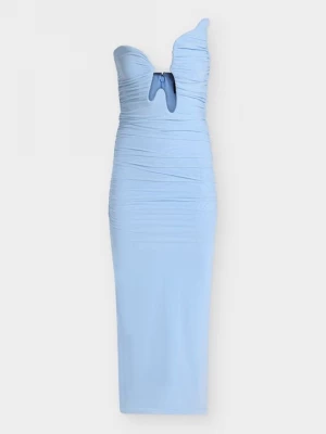 Foto van product Cocktailjurk bardot lichtblauw