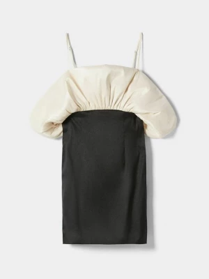 Foto van product Cocktailjurk Bershka beżowy