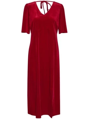 Foto van product Cocktailjurk Cream rood