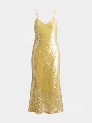 Foto van product Cocktailjurk Lauren Ralph Lauren goudkleurig