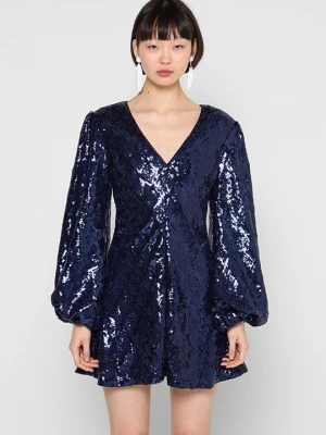 Foto van product Cocktailjurk ROTATE donkerblauw