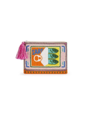 Foto van product CODELLO Clutch 'Sardine Tin' gemengde kleuren / rosa