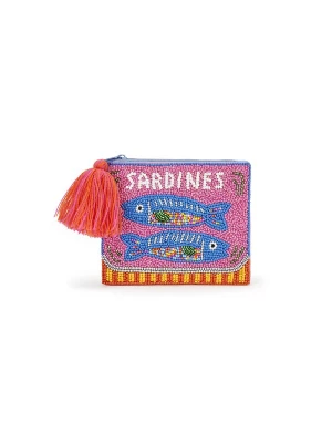Foto van product CODELLO Clutch 'Sardines' gemengde kleuren / rosa