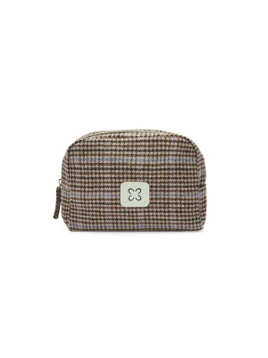 Foto van product CODELLO Make up tas camel / blauw