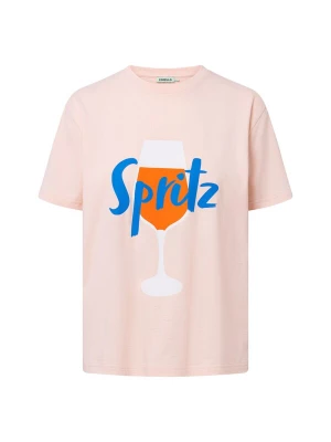 Foto van product CODELLO Shirt blauw / oudroze / rood / wit