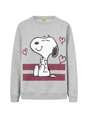 Foto van product CODELLO Sweatshirt 'Peanuts' grijs / lichtroze / wit