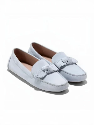 Foto van product Cole Haan Mocassins 'BELLPORT BOW DRIVER' lichtblauw