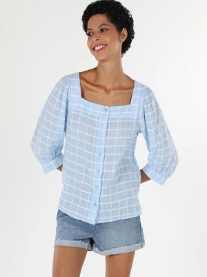 Foto van product Colin's Blouse pastelblauw / wit
