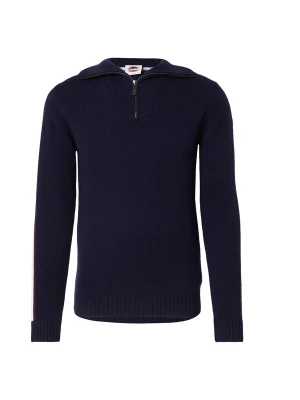 Foto van product Colmar Trui navy / bourgogne / wit