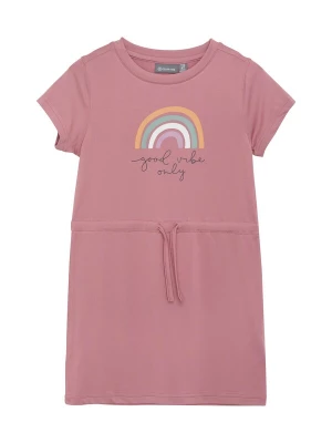 Foto van product COLOR KIDS Jurk groen / oranje / pink / zwart / wit