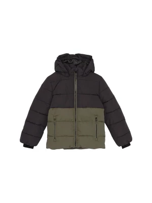Foto van product COLOR KIDS Winterjas ' COJacket Quilt - Colorblock ' donkerbruin