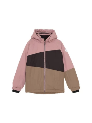 Foto van product COLOR KIDS Winterjas ' COSki Jacket - Colorblock ' beige / bruin / oudroze