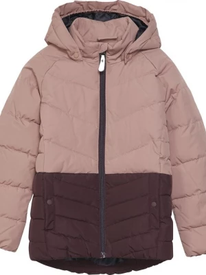 Foto van product COLOR KIDS Winterjas lichtbruin / donkerbruin / wit