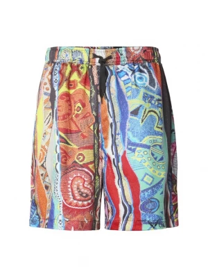 Foto van product Colucci Broek blauw / turquoise / rood