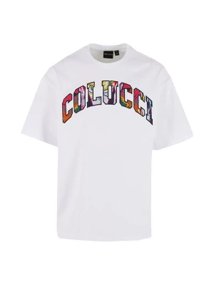 Foto van product Colucci Shirt 'College Logo' blauw / geel / pink / rood / wit