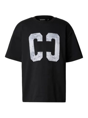 Foto van product Colucci Shirt 'Ferragina' lichtgrijs / zwart