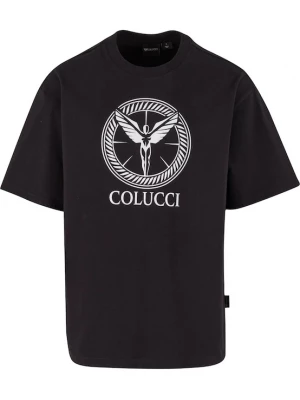 Foto van product Colucci Shirt 'Ikarus Circle' zwart / wit