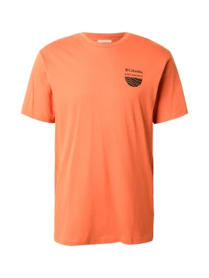 Foto van product COLUMBIA Functioneel shirt 'Hike Society™' bruin / oranje / zwart / offwhite