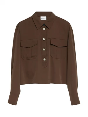Foto van product COMMA Blouse donkerbruin