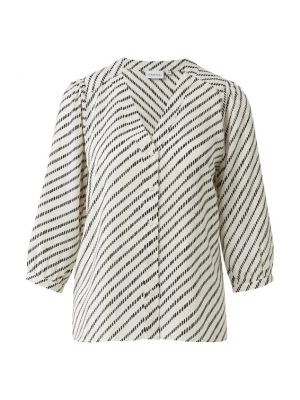 Foto van product COMMA Blouse zwart / wit