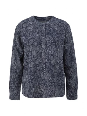 Foto van product comma casual identity Blouse blauw / wit