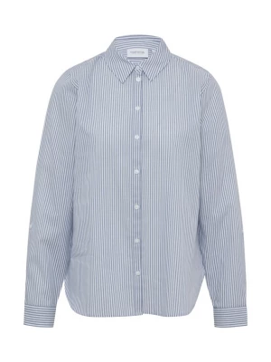 Foto van product comma casual identity Blouse saffier / wit