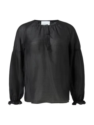 Foto van product comma casual identity Blouse zwart
