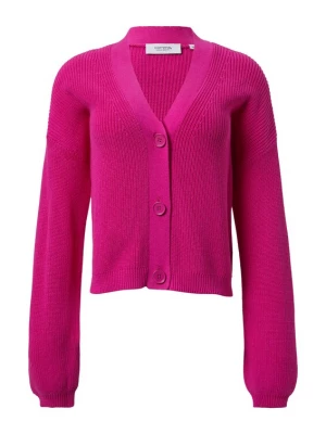 Foto van product comma casual identity Gebreid vest magenta