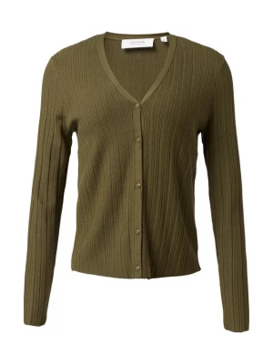 Foto van product comma casual identity Gebreid vest olijfgroen