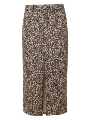 Foto van product comma casual identity Rok beige / bruin / wit