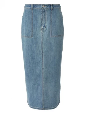 Foto van product comma casual identity Rok blauw denim
