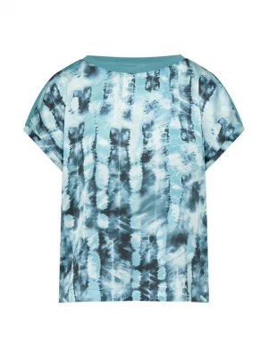 Foto van product comma casual identity Shirt aqua / petrol / wit